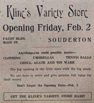 Poster for Klines Variety Store